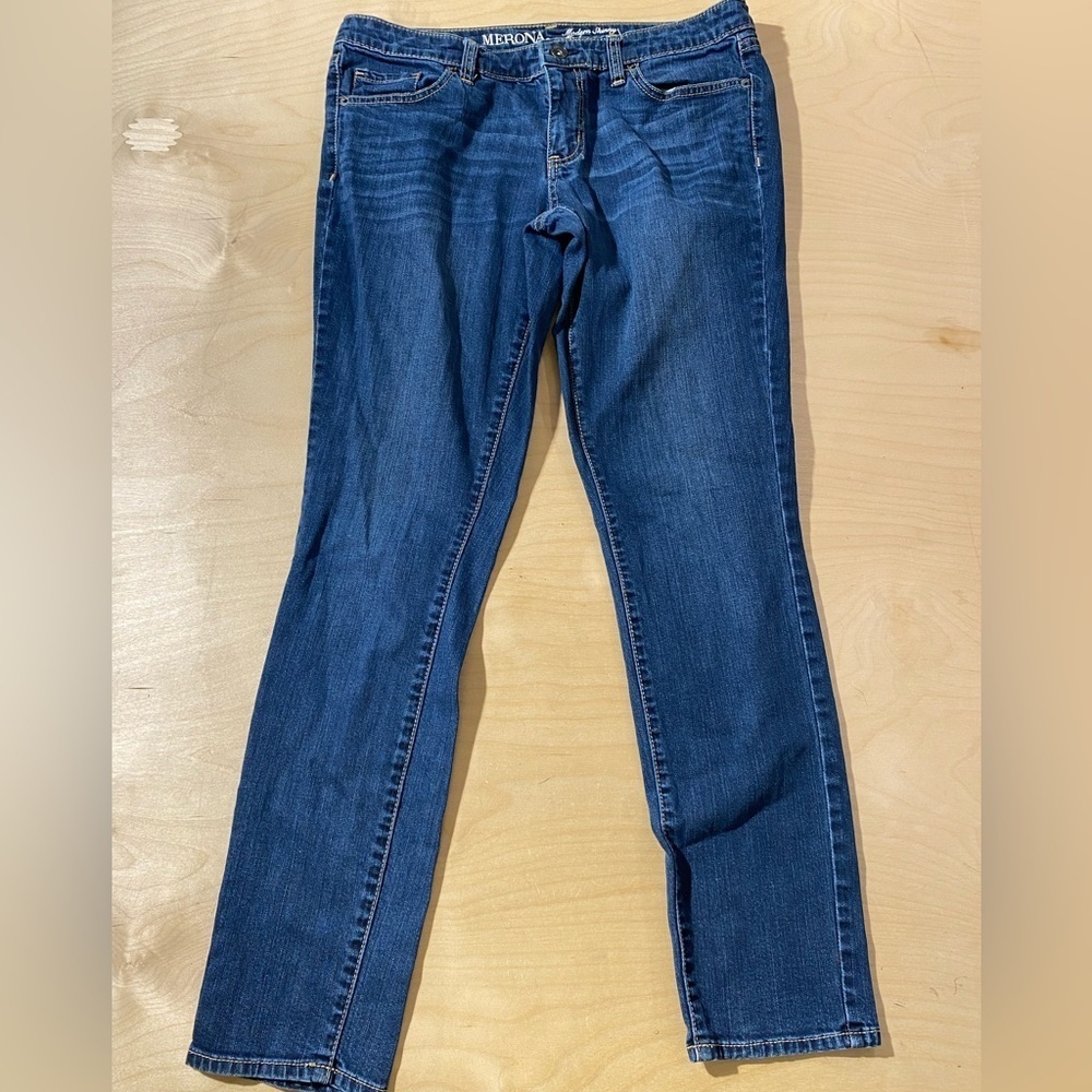 Merona Women's Dark Blue Modern Skinny Jeans 10 (GA)